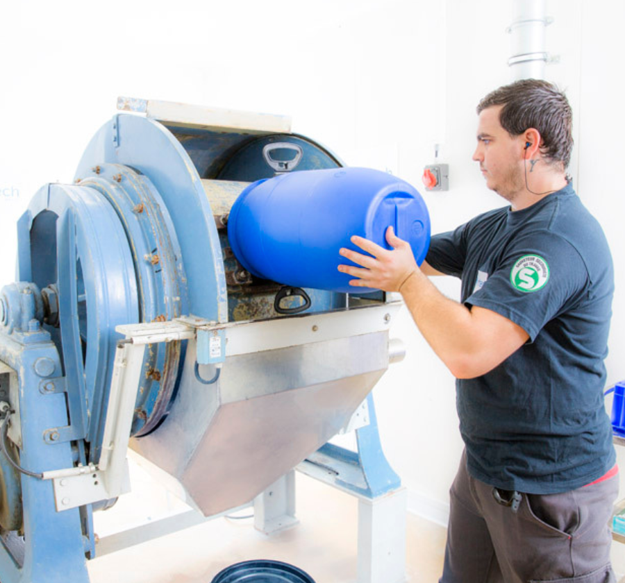 Broyage à température ambiante :